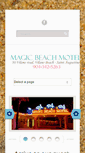 Mobile Screenshot of magicbeachmotel.com